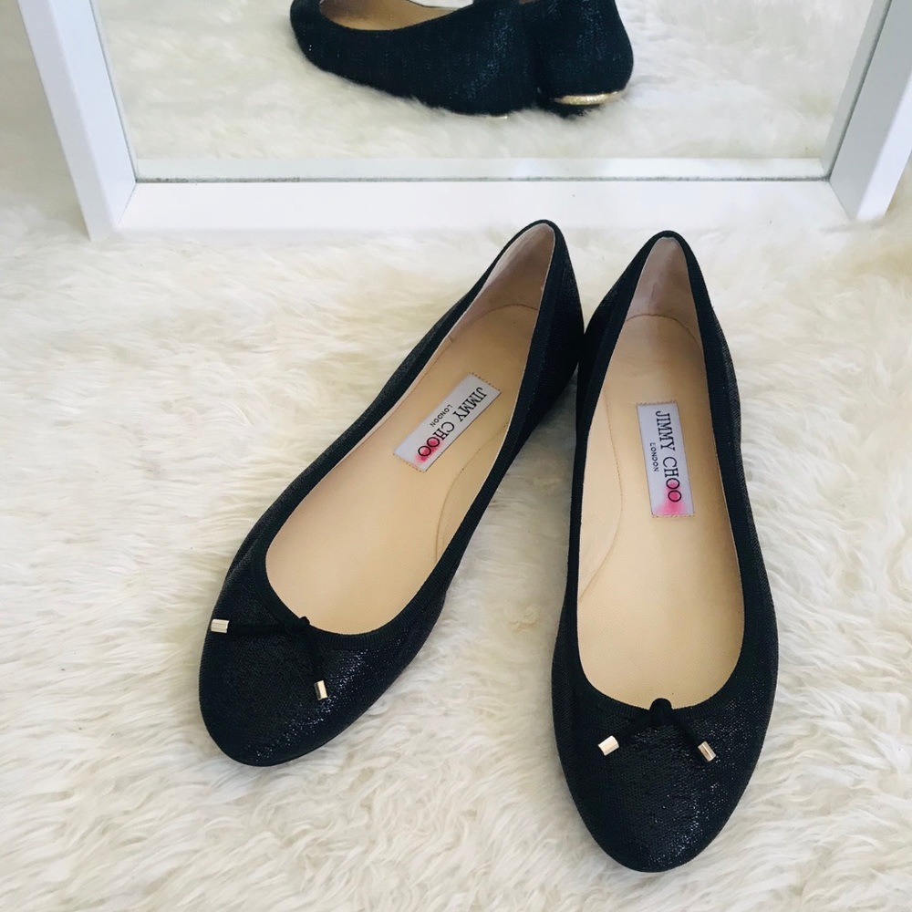 Jimmy Choo Jeannie Ballet Flats
